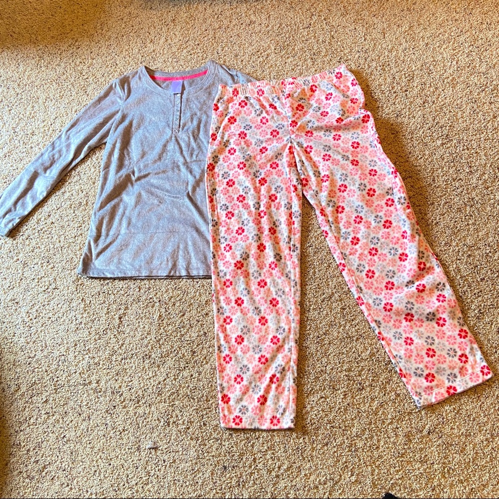 Pajama Set Long Sleeve Shirt and Pants